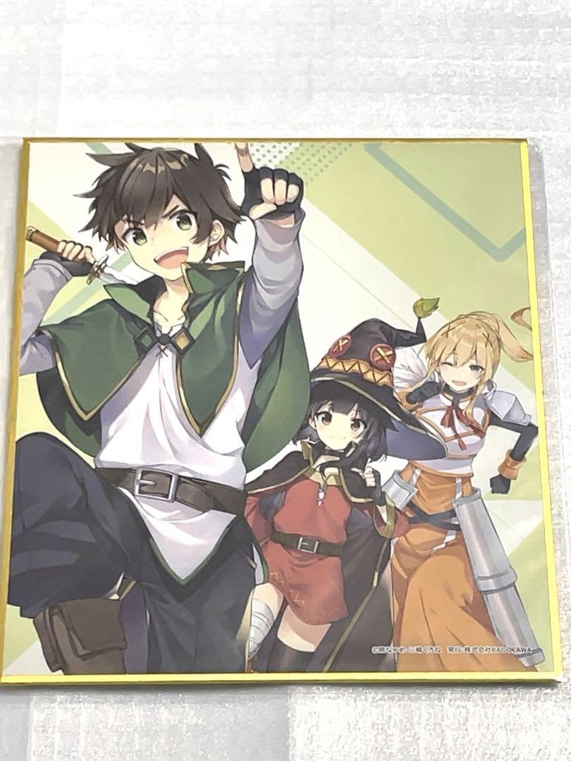 Amazon.co.jp: この素晴らしい世界に祝福を このすば ミニ色紙